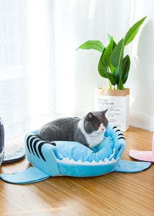 SharkyHome - La Cuccia a Squalo per Gatti