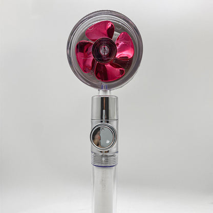 Soffione Doccia Turbo Jet con Filtro a Elica