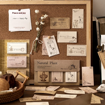 Notebook Vintage Botanical - Fiori e Erba