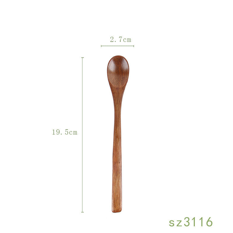 Honey Wood Spoon – Cucchiaio Giapponese in Legno Massello