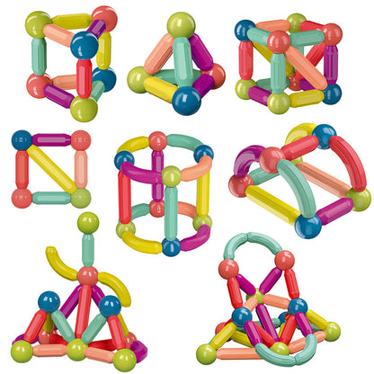 Magno-Build Sticks – Set di Costruzioni con Bastoncini Magnetici