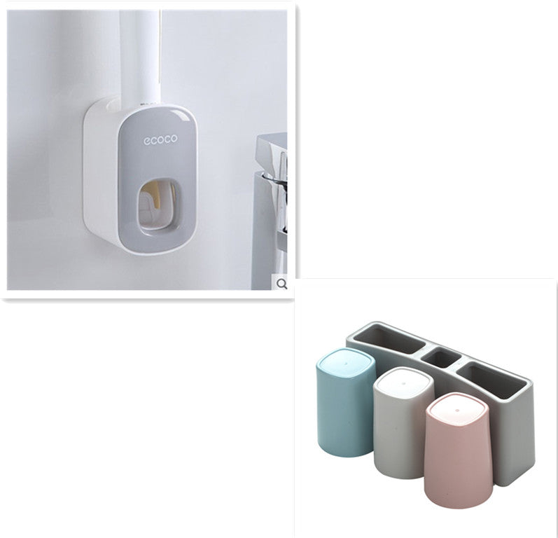 Dispenser Dentifricio Easy-Squeeze a Parete