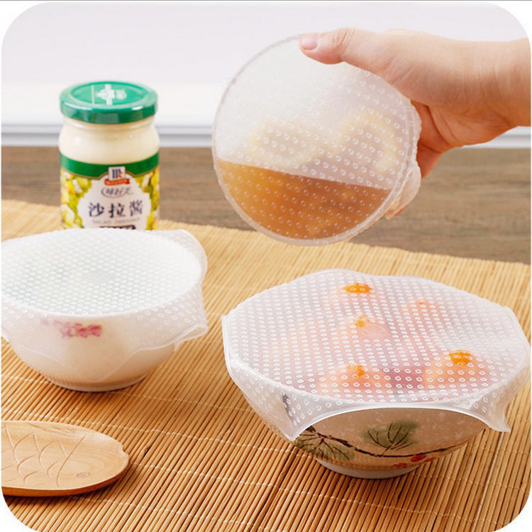 Coperchi in Silicone Riutilizzabili - Set Salvafreschezza