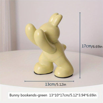 Fermalibri Design Coniglio in Ceramica