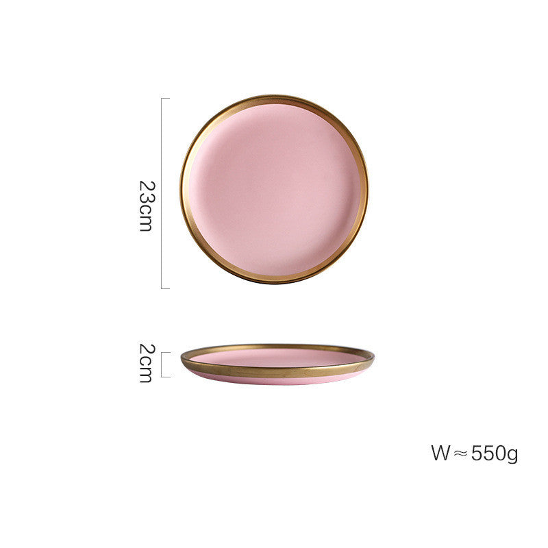 Pink Minimal Ceramic – Servizio da Tavola in Ceramica Rosa