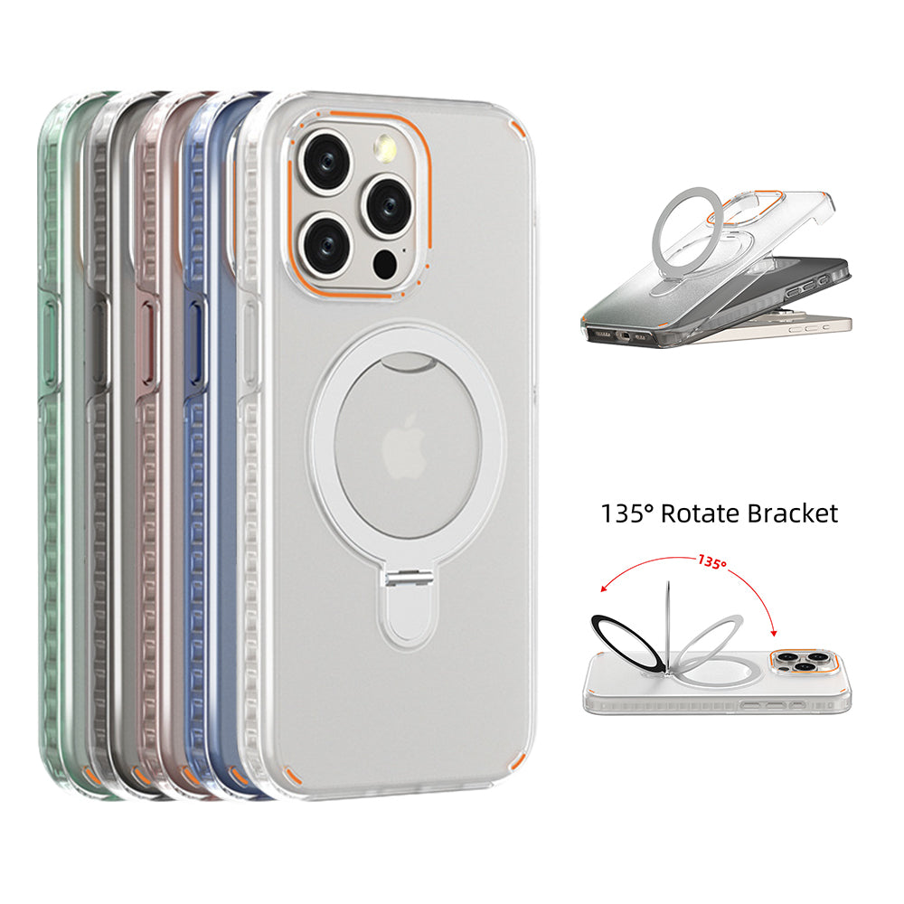 Mag-Color Transparent: Cover Magnetica Colorata (Iphone 13 / 13-14-15 Pro / 14-15 Plus / 13-14-15 Pro Max