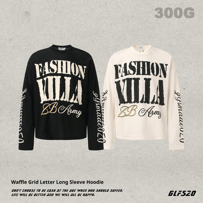Felpa con Scritte – Felpa a Maniche Lunghe (M-XL)