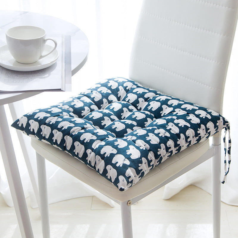Soft-Comfort Chair Pad – Cuscino Imbottito Classico per Sedia con Lacci