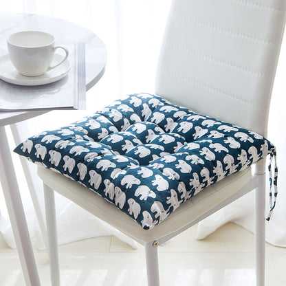 Soft-Comfort Chair Pad – Cuscino Imbottito Classico per Sedia con Lacci
