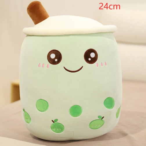 Boba Tea Plush – Cuscino Peluche a forma di Tazza Bubble Tea