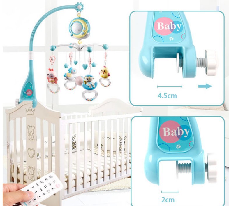 Lullaby Star - Carillon Musicale da Culla con Pendenti