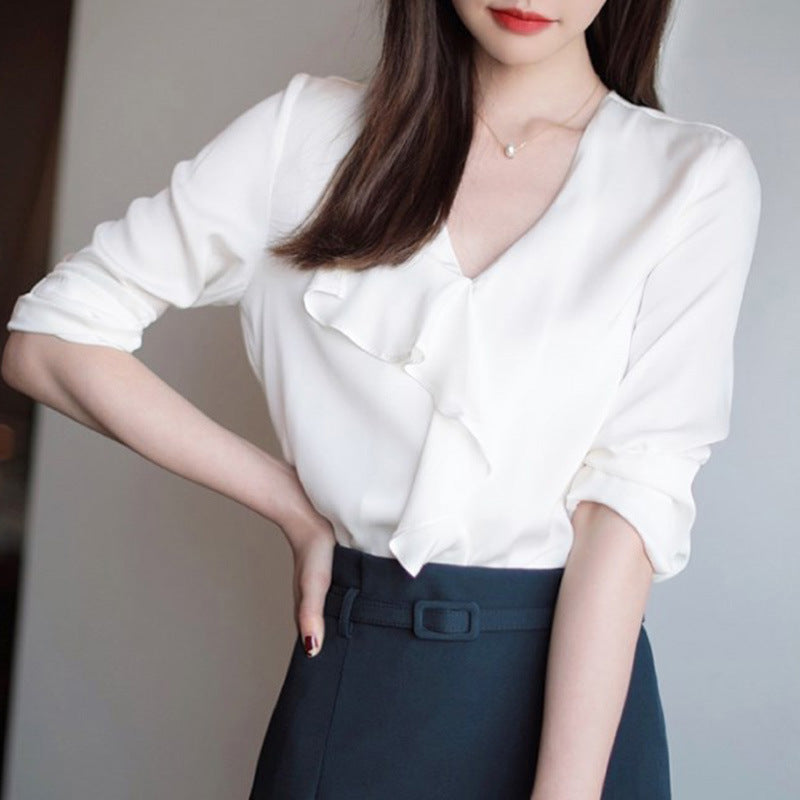 Designer Minimalist White Shirt (S-XL)