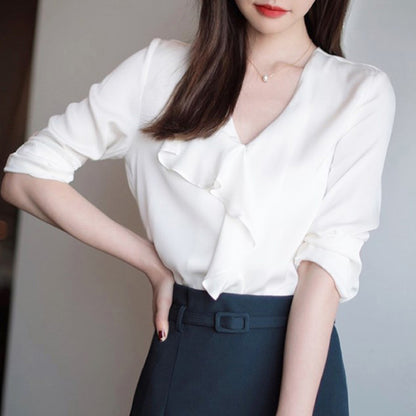 Designer Minimalist White Shirt (S-XL)
