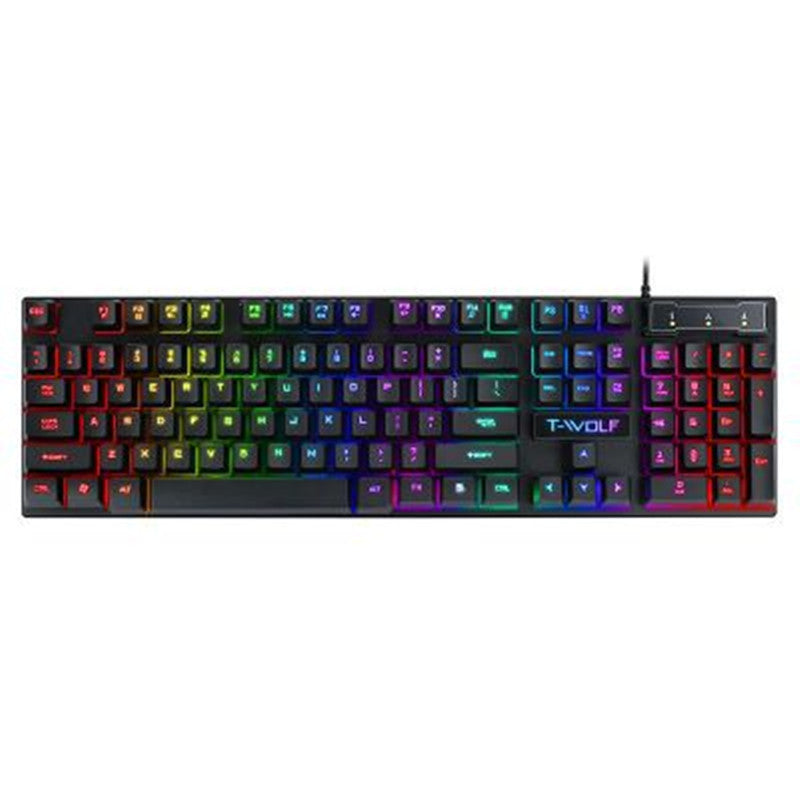 Combo TechGlide: Set Gaming Tastiera LED & Mouse RGB
