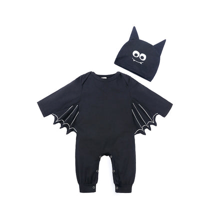 Dark Hero – Tutina Baby Bat con Mantellina Integrata (6-9 mesi, 12-18 mesi, 2-3 anni, 3-4 anni)