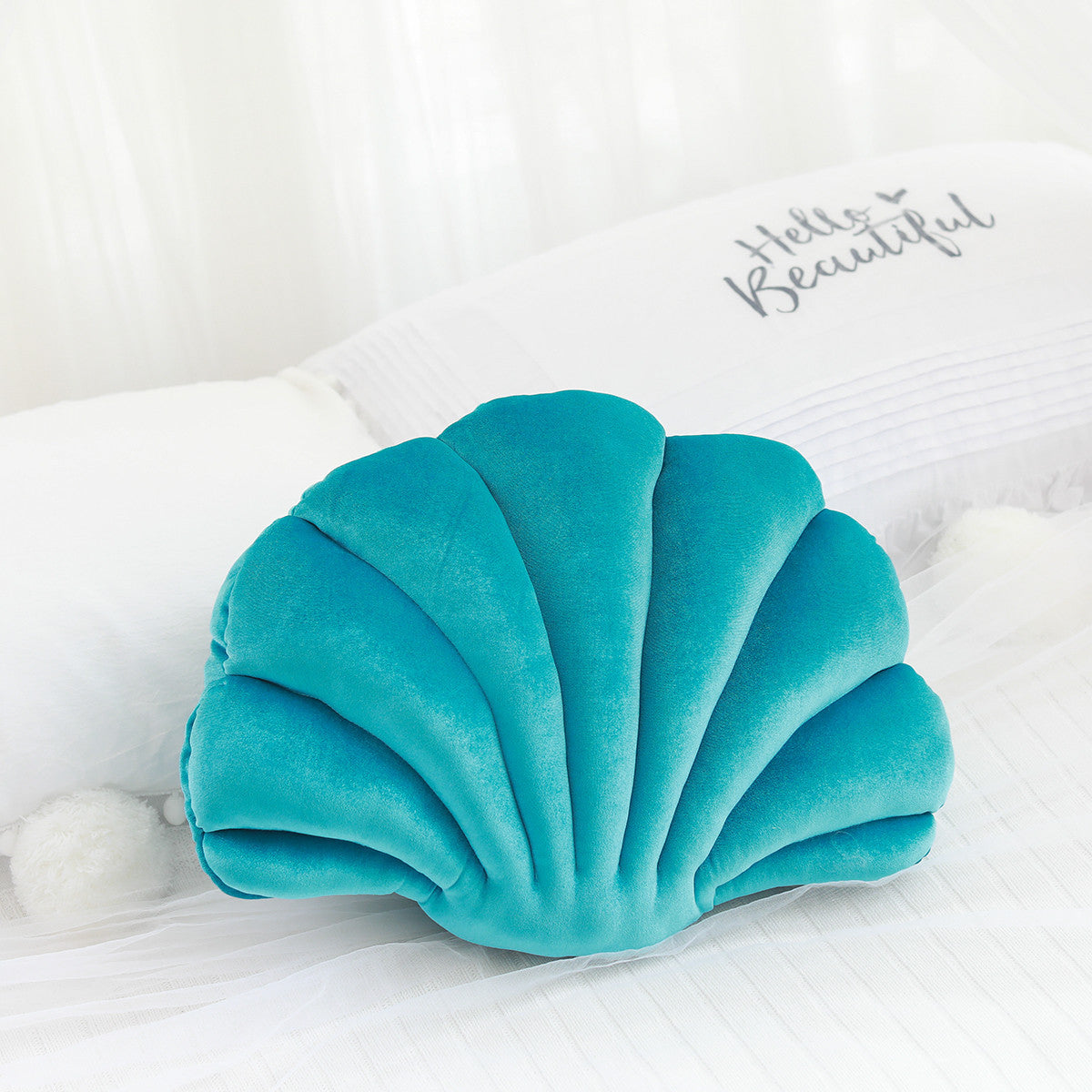 Cuscino Soft Peluche Shell a forma di Conchiglia
