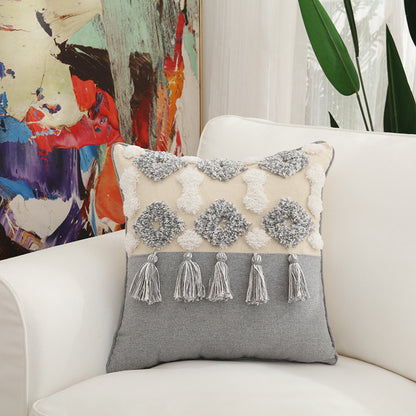 Federa Premium Embroidery con Ricami in Cotone