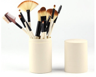 Set 12 Pennelli da Trucco