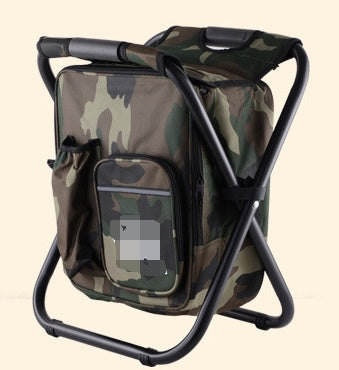 2-in-1 Foldable Portable Chair/Cooler Bag/Backpack