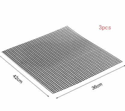 Mesh Grill Mat – Tappetino a Rete Antiaderente per Cotture su Griglia