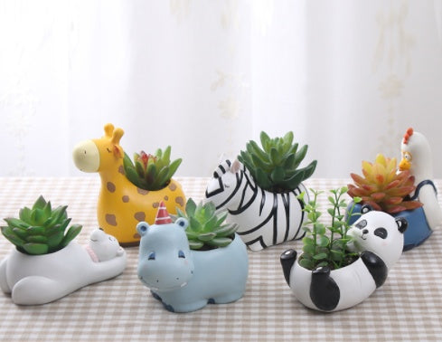 Vaso a Forma di Animali