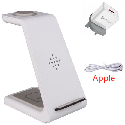 Slim-Stand 3-in-1: Caricatore Wireless Verticale