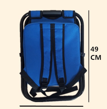 2-in-1 Foldable Portable Chair/Cooler Bag/Backpack