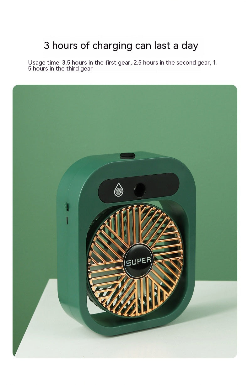 Artic Mist - Ventilatore & Raffrescatore da Scrivania 3-in-1