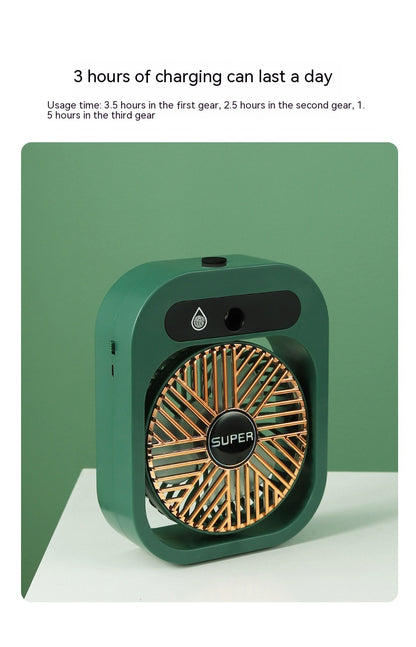 Artic Mist - Ventilatore & Raffrescatore da Scrivania 3-in-1