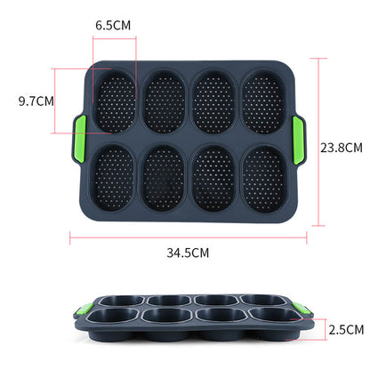French Petit-Pain Mold – Stampo Specifico per Piccoli Panini Francesi