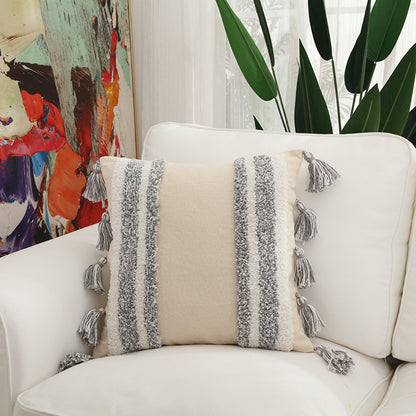 Federa Premium Embroidery con Ricami in Cotone
