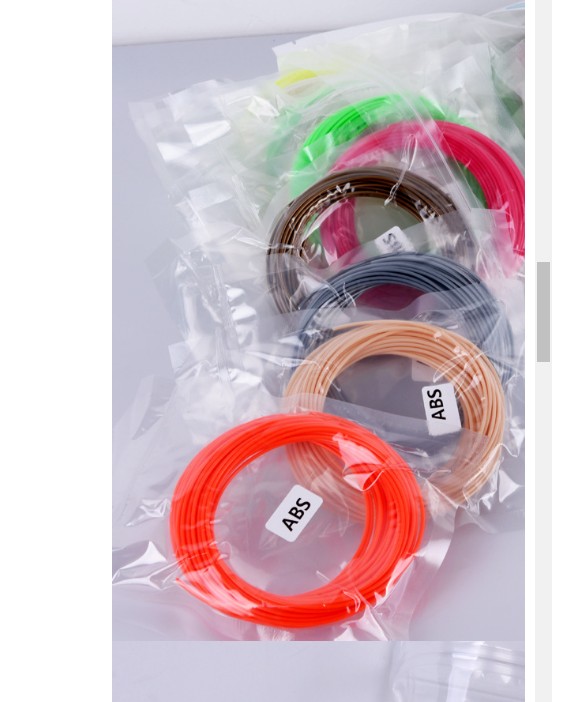 Set Filamenti ABS Colorati Speciali per Penne 3D