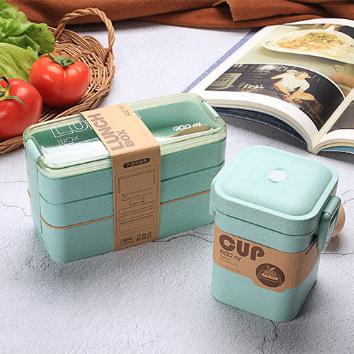 Wheat Straw Bento – Scatola Bento in Plastica di Paglia di Grano