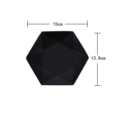 Matte Nordic Plate – Piatto in Ceramica Opaca Stile Occidentale