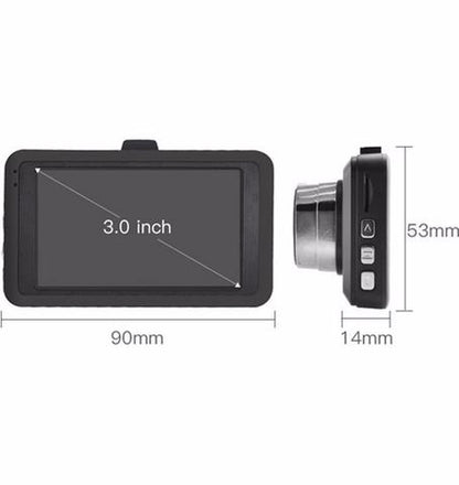 Dash Cam DVR 1080P Visione Notturna 140°