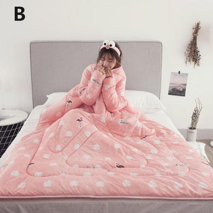 Piumino Indossabile con Maniche Stay-Warm