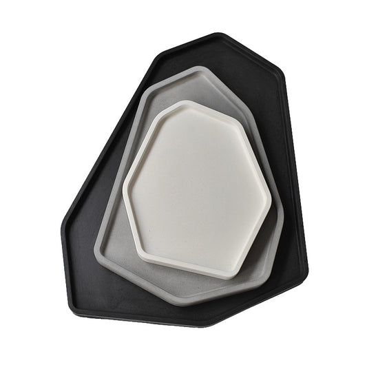 Vassoio Design Nordico in Cemento