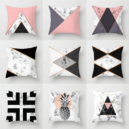 Abstract Rose Geometric – Federa con Grafica Astratta Geometrica Rosa