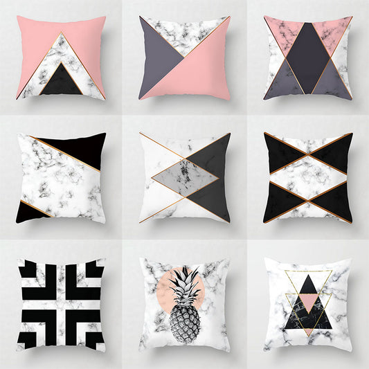 Abstract Rose Geometric – Federa con Grafica Astratta Geometrica Rosa