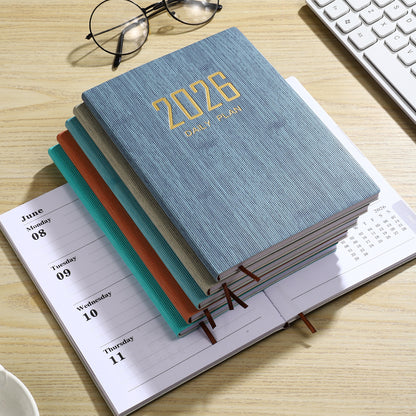 Agenda Settimanale Slim in Pelle A5