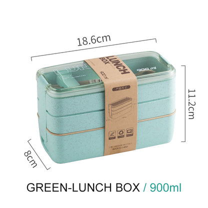 Wheat Straw Bento – Scatola Bento in Plastica di Paglia di Grano