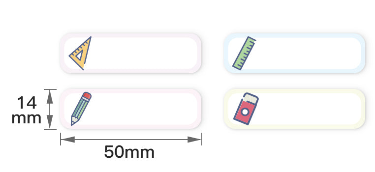 D11/D110 Premium Label-Roll - Carta per Etichette