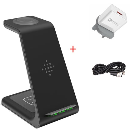 Slim-Stand 3-in-1: Caricatore Wireless Verticale