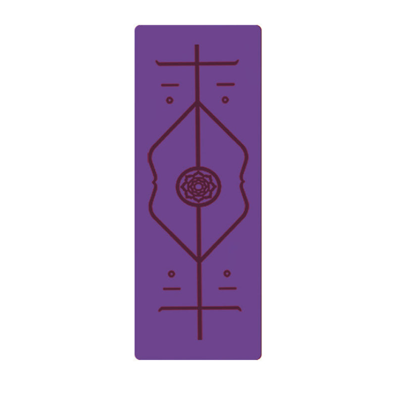 Guided Balance – Tappetino Yoga in TPE con Linee di Posizione