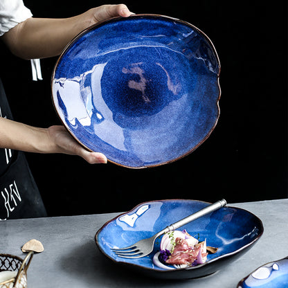 Piatti Piani Irregolari in Ceramica Design