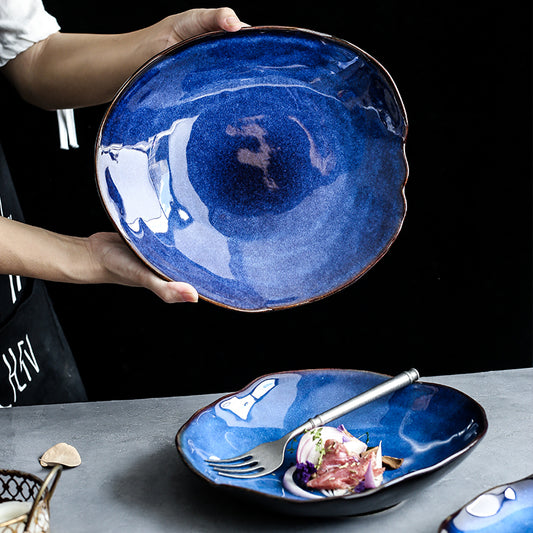 Piatti Piani Irregolari in Ceramica Design
