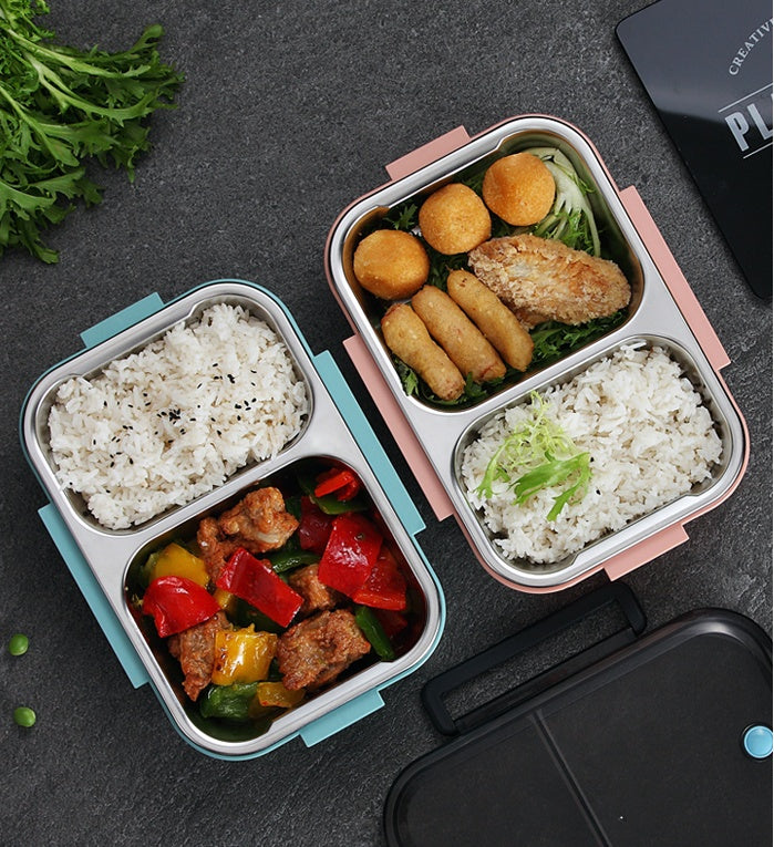 Bento Box - Contenitore Termico Inox Multi-Scomparto