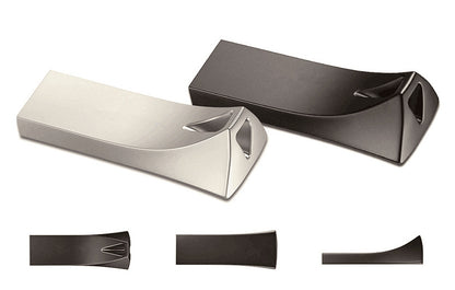 Mini Flash Drive Triangolare in Metallo - Design Compatto (8GB / 16GB / 32GB / 64GB / 128GB / 1T)