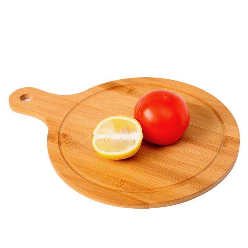 Multipurpose Pizza Board – Tagliere Circolare per Pizza e Frutta in Legno