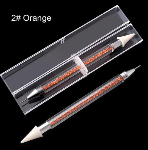 Dual-End Precision Pen - Penna Ergonomica per Diamantini e Nail Art